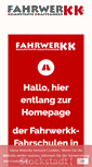 Mobile Screenshot of fahrwerkk.de